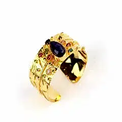 Gaia Seri Tanzanit & Turmalin Bileklik