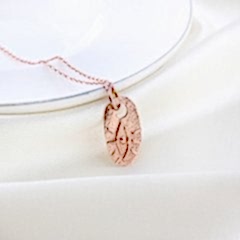 Minimal Göz Gümüş Kolye