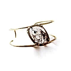 Rutil Kuvars Doğaltaşlı Bileklik