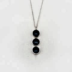 Orion Serisi Topaz Doğaltaşlı Gümüş Kolye