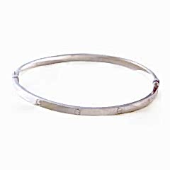 Cartier Model İnce Gümüş Bileklik