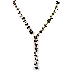 Turmalin Doğaltaşlı Tel Örme Gümüş Kolye M2