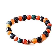 Akik ve Zümrüt Doğaltaşlı Bileklik