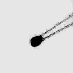 Dori Serisi Yakut Doğaltaşlı Minimal Kolye