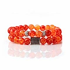 Akik Doğal Taşlı Ruh Eşi Bileklikler