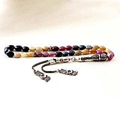 Multi Safir Doğaltaşlı Tesbih