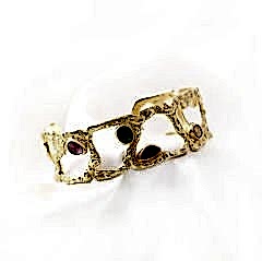 Turmalin Doğaltaşlı Gümüş Bileklik