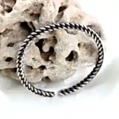 Örme Zincir Gümüş Erkek Bileklik