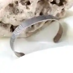 Vintage Model Gümüş Erkek Bileklik