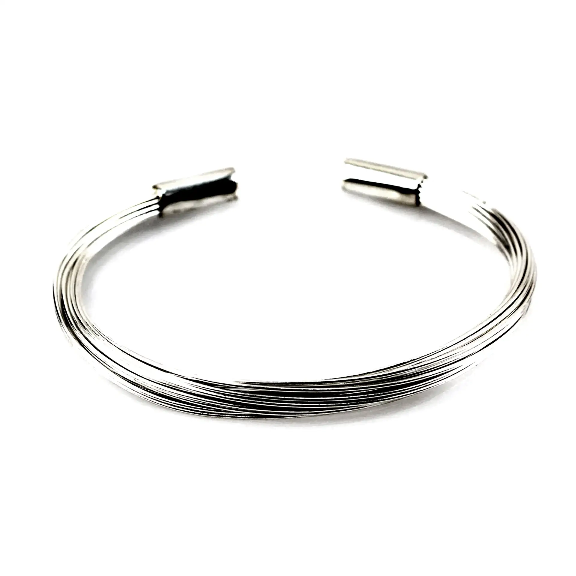 Tel Model Erkek Gümüş Bileklik