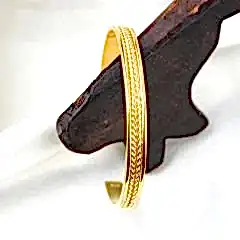 Örgü Model Erkek Gümüş Bileklik