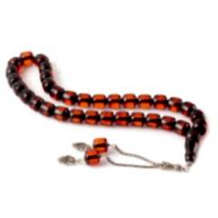 Katalin Doğal Taşlı 925 Ayar Gümüş Tesbih