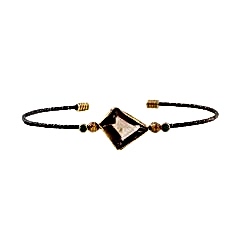 Dumanlı Kuvars Doğaltaşlı Bileklik