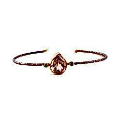 Dumanlı Kuvars Doğaltaşlı Kadın Bileklik