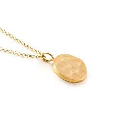 Dövülmüş Model 925 Ayar Gümüş Kolye