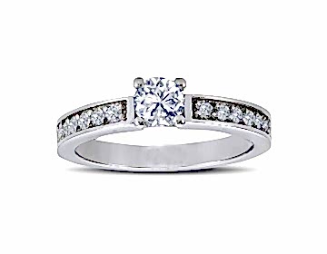 Tektaş Pırlanta Yüzük 0,42 ct G Sl Color Sertifikalı Tektaş Pırlanta Yüzük 0,42 ct G Sl Color Sertifikalı