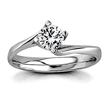 0,50 ct G VS Color HRD Ya da GIA Sertifikalı Tektaş Pırlanta Yüzük