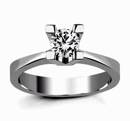 0,60 ct H Sl Color HRD Ya da GIA Sertifikalı Tektaş Pırlanta Yüzük