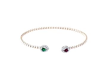 18 Ayar Pırlanta Kelepçe Bileklik 0,18 Ct