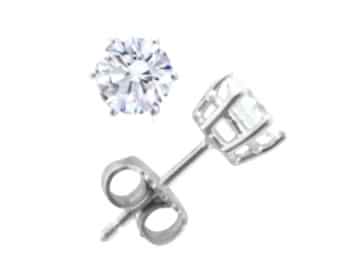 18 Ayar Tektaş Pırlanta Küpe 0,50 Ct 18 Ayar Tektaş Pırlanta Küpe 0,50 Ct