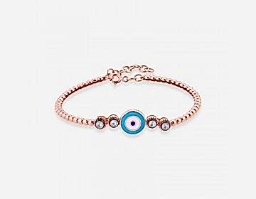 Elmas Kelepçe Mavi Göz Bileklik Elmas Kelepçe Mavi Göz Bileklik