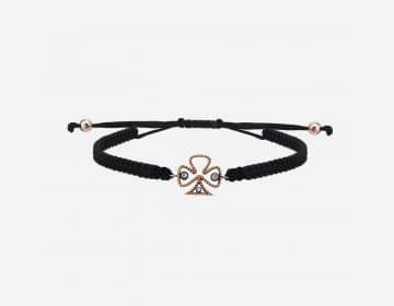 Elmas Sinek İpli Bileklik