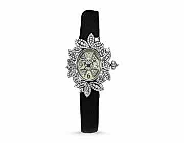 Markiz Desenli Pırlantalı Altın Bayan Saati Markiz Desenli Pırlantalı Altın Bayan Saati