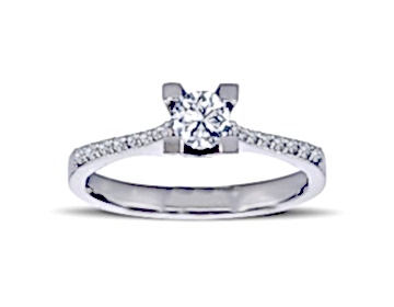 Tektaş Pırlanta Yüzük 0,45 ct F Sl Color Sertifikalı Tektaş Pırlanta Yüzük 0,45 ct F Sl Color Sertifikalı