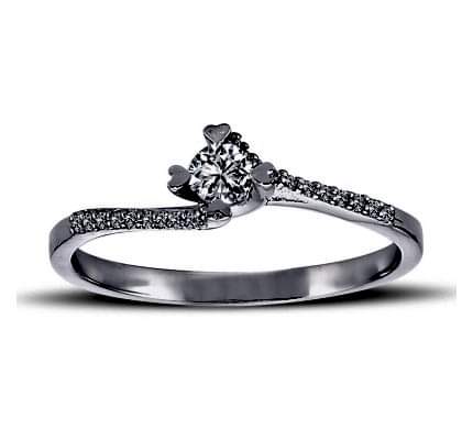 Tektaş Pırlanta Yüzük 0,32 ct G Sl Color  Sertifikalı 