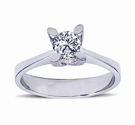 Tektaş Pırlanta Yüzük 0,40 ct G Sl Color  Sertifikalı 