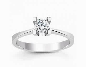 Pırlanta Tektaş Yüzük 0,50 ct H Sl2 Color Uluslararası HRD Sertifikalı Pırlanta Tektaş Yüzük 0,50 ct H Sl2 Color Uluslararası HRD Sertifikalı